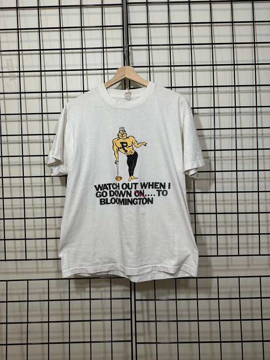 'Watch Out When I Go Down On Indiana' - Size M