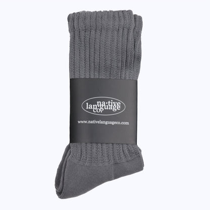 strider socks in charcoal