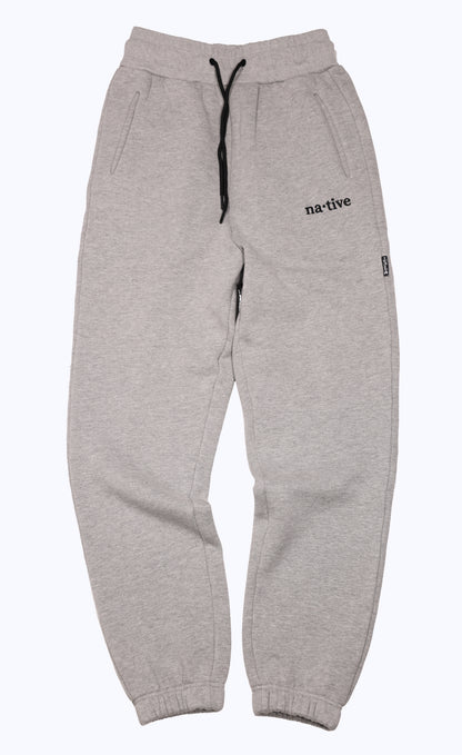 sweatpants in heather gray